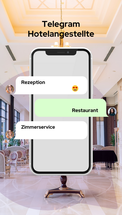 Telegram Hotelangestellte